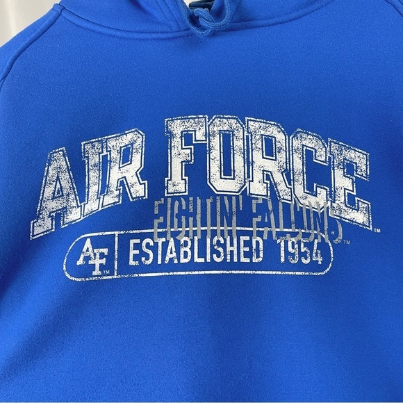 NCAA KA Air Force Large Falcons Graphic Hoodie Hooded Sweatshirt Collegiate - Picture 3 of 7